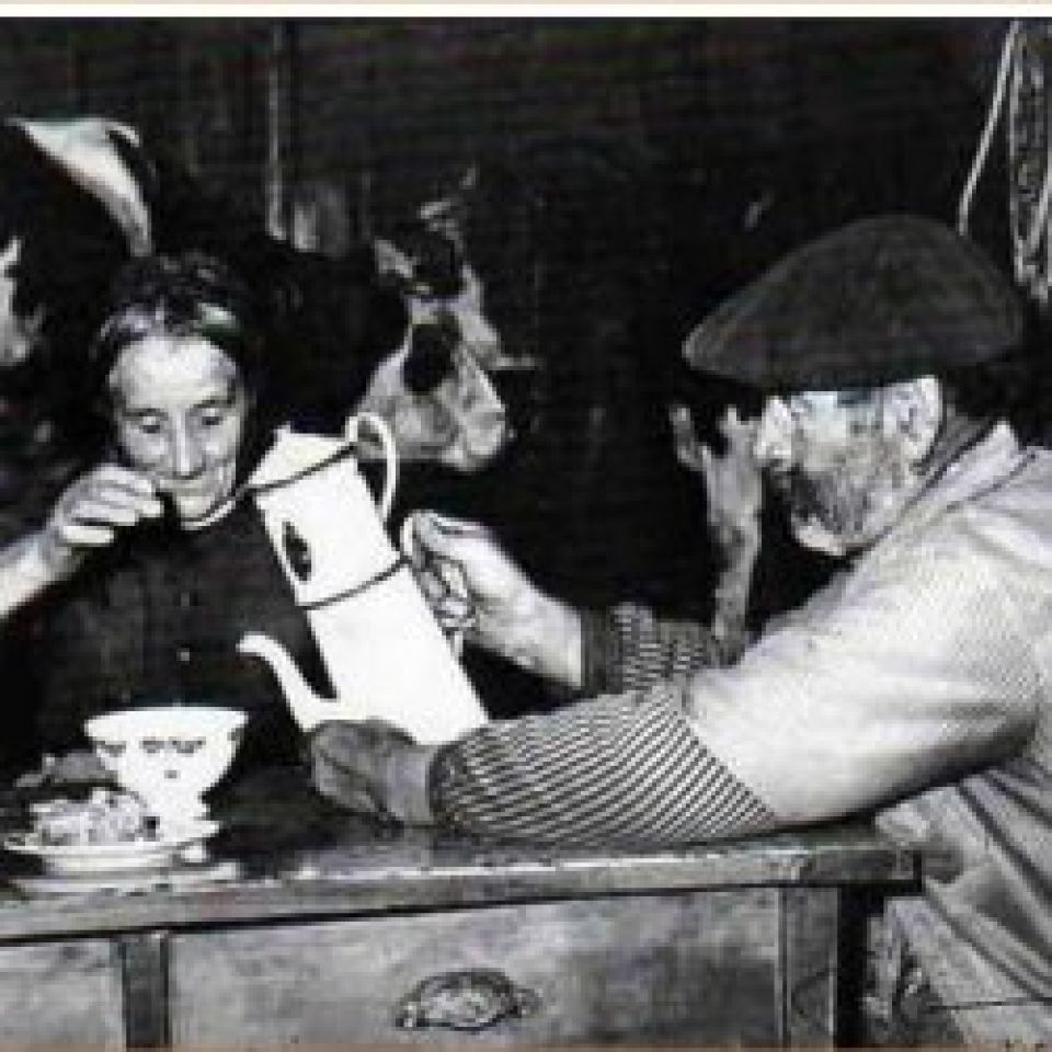 “Le bonheur est simple”. (Het geluk is eenvoudig)